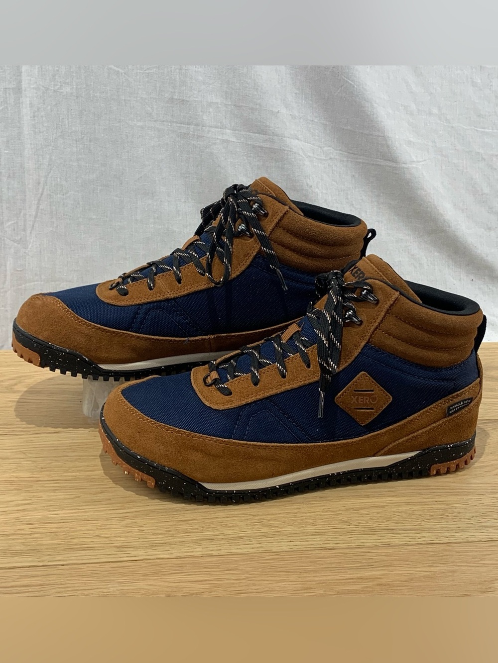 NEW Xero Shoes Ridgeway Men’s 12 Waterproof Barefoot Hiking Boots Glazed Ginger